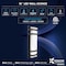 Luxrite Outdoor LED Wall Light 15.75in Modern Outdoor Wall Sconce 3CCT 3000K-5000K 15W Aluminum IP65, 2PK LR40315-2PK - alternate 6